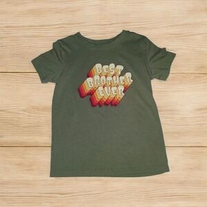 Best Brother Ever Kids T-Shirt - Green